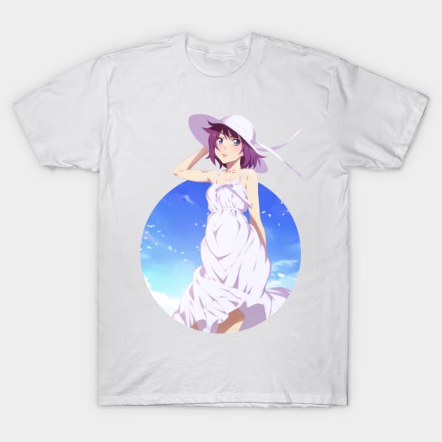 Hitagi Senjougahara - Monogatari Series T-Shirt by StayAlivePlz